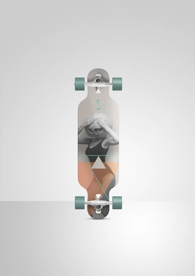Longboard Ram Hawaikini Coral Reef 32”