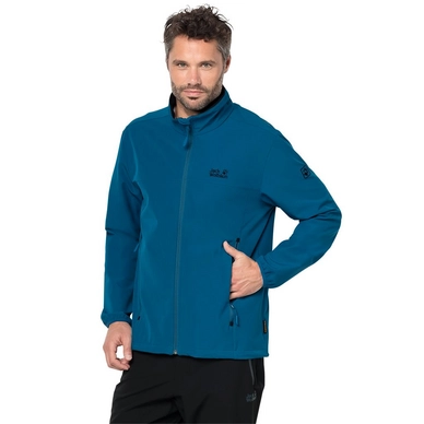 Jas Jack Wolfskin Men Crestview Glacier Blue