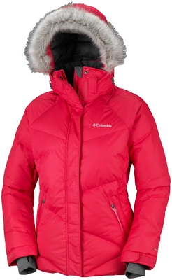 Ski Jas Columbia Women Lay D Down Red Camellia
