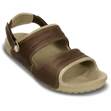 Sandaal Crocs Yukon Two-Strap Sandal Khaki