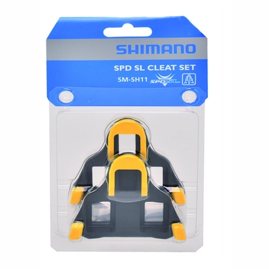 Schoenplaatje Shimano SPD-SL SM-SH 11 Geel 3 (2-delig)
