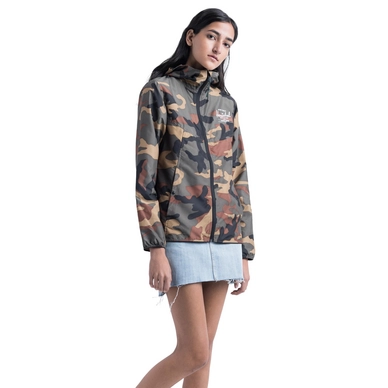 Jas Herschel Supply Co. Women's Voyage Wind Woodland Camo/White Classic Logo