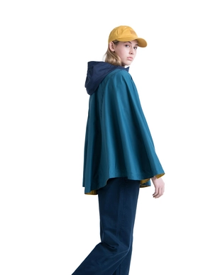 Poncho Herschel Supply Co. Women's Voyage Poncho Deep Teal/Peacoat (M/L)