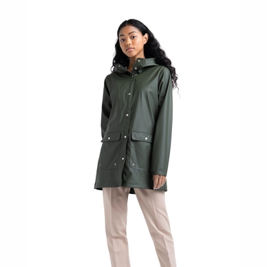 Jas Herschel Supply Co. Women's Rainwear Parka Dark Olive