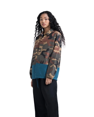 Jas Herschel Supply Co. Women's Voyage Coach Woodland Camo/Deep Teal
