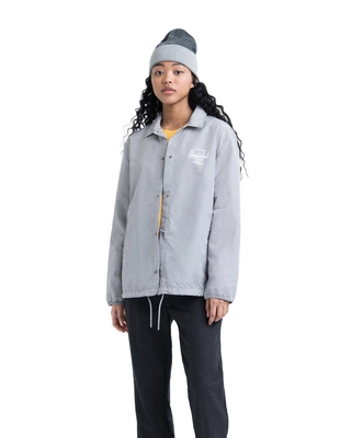 Jas Herschel Supply Co. Women's Voyage Coach Light Grey Crosshatch/White Classic Logo