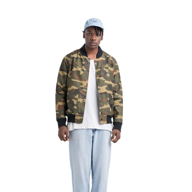 Jas Herschel Supply Co. Men's Varsity Woodland Camo/Black