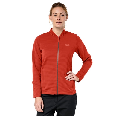 Jas Jack Wolfskin Women Modesto Volcano Red