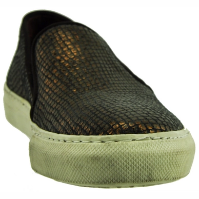 Instapper JJ Footwear Chatham Koper/Espresso Voetbreedte H