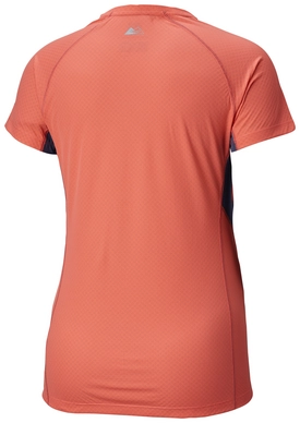 Ondershirt Columbia Women Titan Ultra Short Sleeve Shirt Melonade Astral