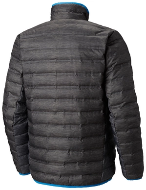 Jas Columbia Men Lake 22 Down Charcoal Heather Print