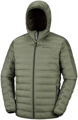 Jas Columbia Men Lake 22 Down Hooded Mosstone
