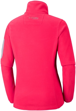 Trui Columbia Women Titan Pass II 1.0 HZ Fleece Red Camellia