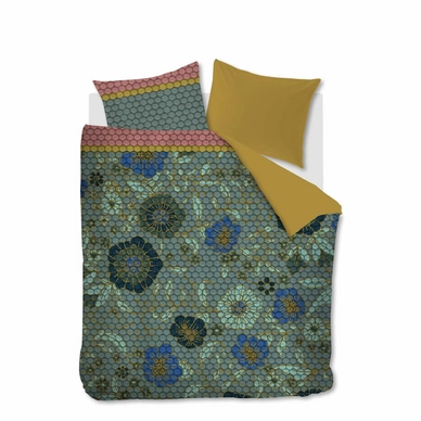 Dekbedovertrek Oilily Shaded Garden Green Satijn