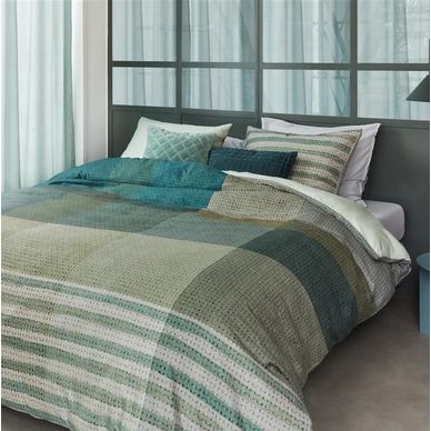 Dekbedovertrek Beddinghouse Raffia Green Satijn