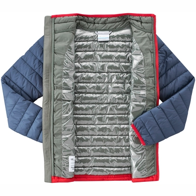 Jas Columbia Youth Powder Lite Boys Red Spark Cypress