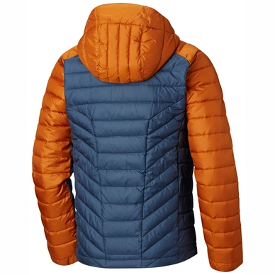 Jas Columbia Men Horizon Explorer Hooded Dark Mountain Bright Copper