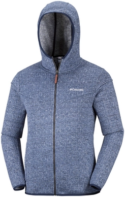 Vest Columbia Men Boubioz Hooded Full Zip Fleece Collegiate Navy