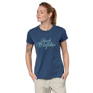 T-Shirt Jack Wolfskin Women Brand Ocean Wave