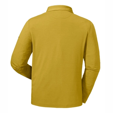 Polo Schöffel Men Longsleeve Dover1 Green Sulphur