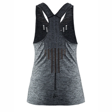 Tanktop Craft Core Seamless Tank Women Black Melange