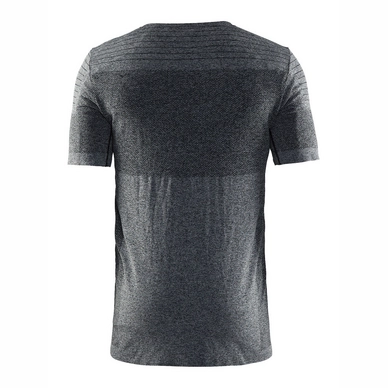 T-Shirt Craft Cool Comfort Rn Ss Men Black Melange