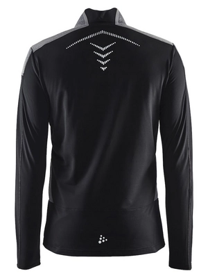 Skipully Craft Pace Wind Jersey Men Dark Grey Melange Bolt