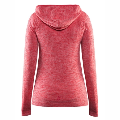 Longsleeve Craft Smooth Hood Women Poppy Melange