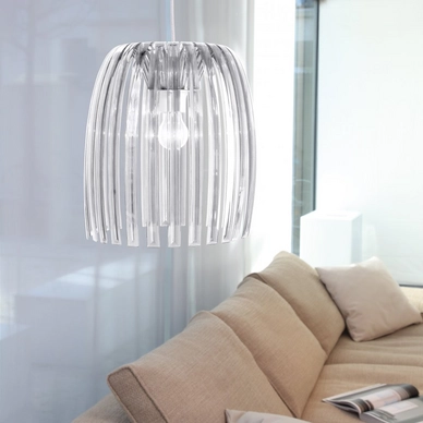 Lampenkap Koziol Josephine XL Transparent/Grey