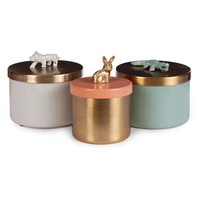 Opbergtrommel Kidsdepot Sophie Bunny Roze