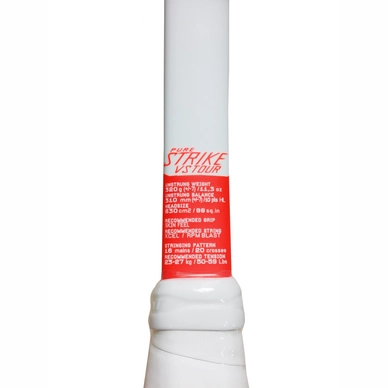 Tennisracket Babolat Pure Strike VS Tour Strung White Red (Bespannen)