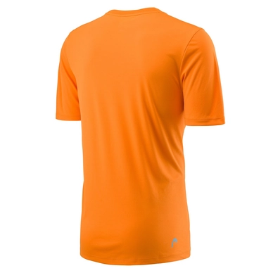 Tennisshirt HEAD Vision Striped Shirt Men Orange