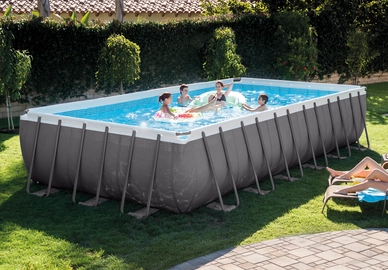 Zwembad Intex Ultra Frame Rechthoek 732 x 366 x 132 cm Met Zandfilterpomp