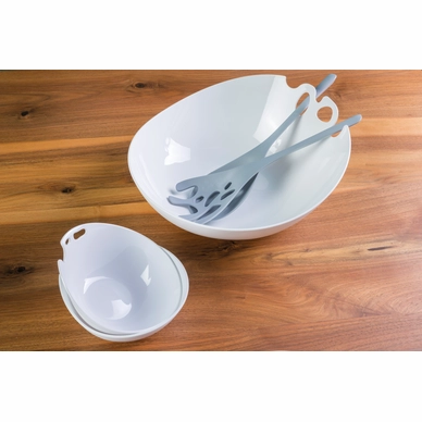 Saladeset Koziol Shadow Cotton White-Cool Grey