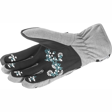 Handschoenen Salomon Element Dry Women Dove Grey Black