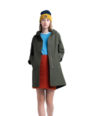Jas Herschel Supply Co. Women's Classics Fishtail Parka Dark Olive