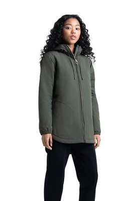 Jas Herschel Supply Co. Women's Classics Insulated Hooded Jumper Dark Olive