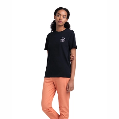 T-Shirt Herschel Supply Co. Women's Tee Arabic Classic Logo Black