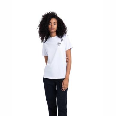 T-Shirt Herschel Supply Co. Women's Tee Bengali Classic Logo Bright White