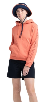 Trui Herschel Supply Co. Women's Pullover Hoodie Sleeve Print Carnelian Apricot