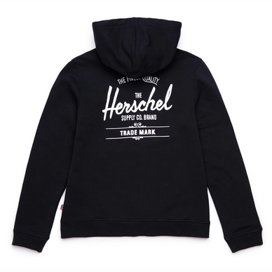 Trui Herschel Supply Co. Women's Pullover Hoodie Classic Logo Black White