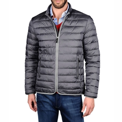 Doudoune Napapijri Aerons Stand Steel Grey Solid Men