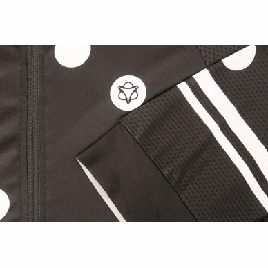 Fietsshirt AGU Essentials Dames Dot Black/White