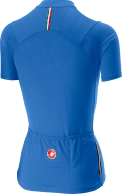 Fietsshirt Castelli Women Promessa 2 Jersey FZ Riviera Blue