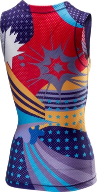 Fietsshirt Castelli Women Pro Mesh Sleeveless Multicolor Purple
