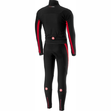 Speedsuit Castelli Men Sanremo 3 Thermosuit Black Red