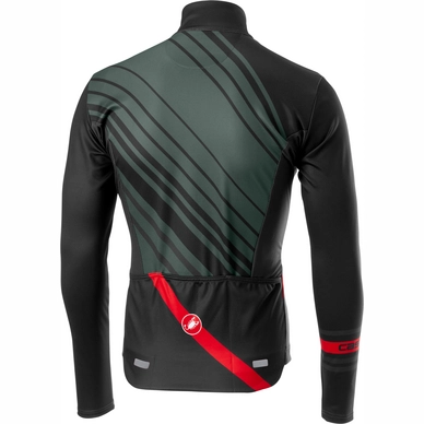 Fietsshirt Castelli Heren Cielo Jersey FZ Forest Gray
