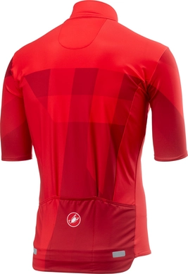 Fietsshirt Castelli Men Mid Weight Short Sleeve Jersey Red