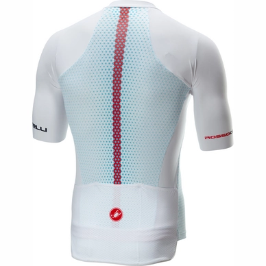 Fietsshirt Castelli Men Aero Race 6.0 Jersey FZ White