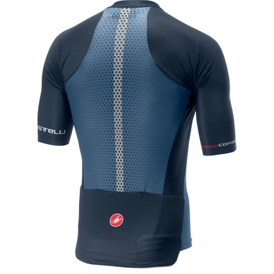 Fietsshirt Castelli Men Aero Race 6.0 Jersey FZ Light Steel Blue